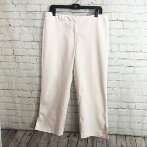 White Capris Casual Pants Size 12